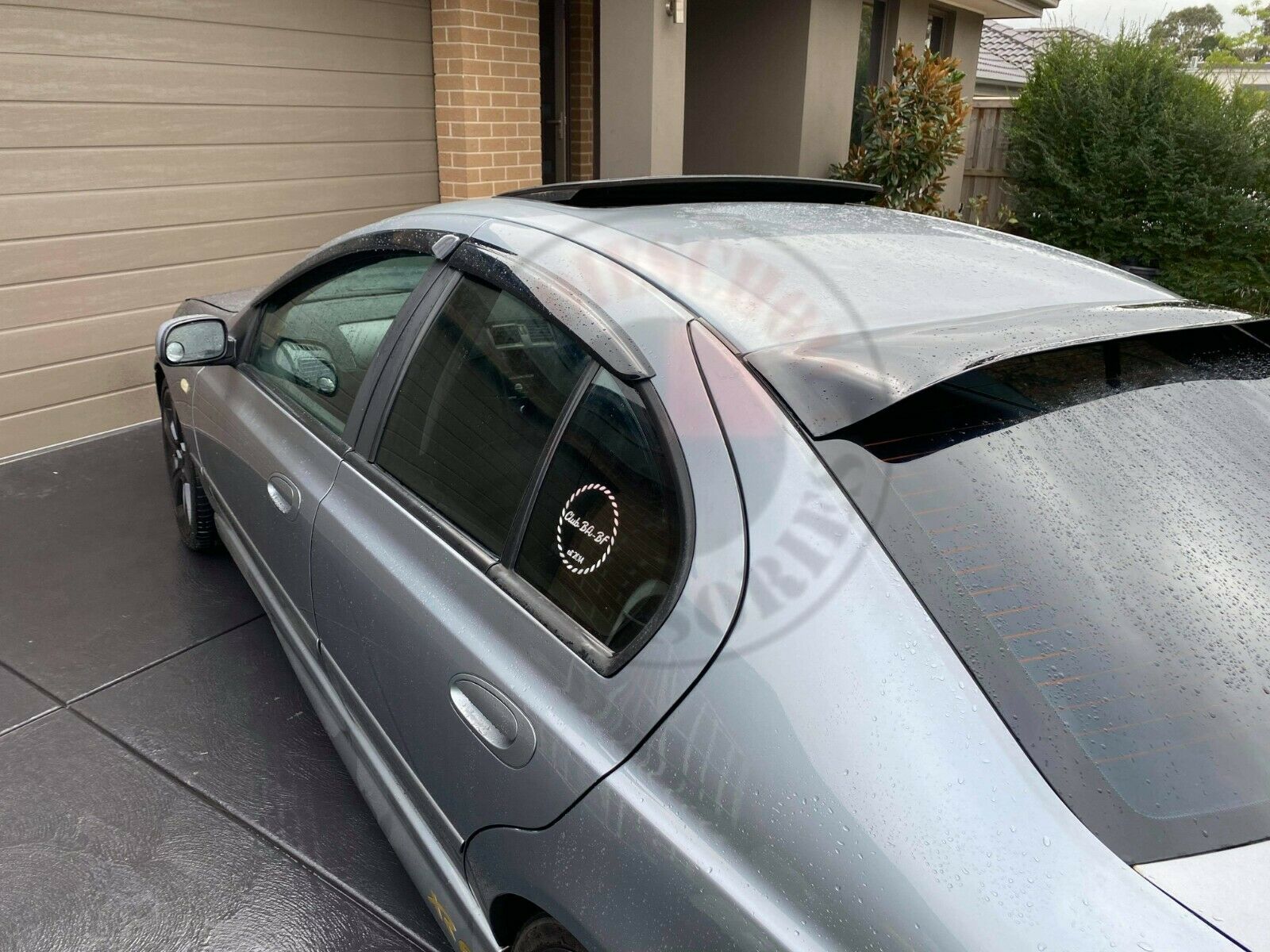 TRADIESCHOICE Bonnet Protector + Weathershields for Ford BA BF Falcon XT XR6 XR8, Fairlane, Fairmont | Style and Protection