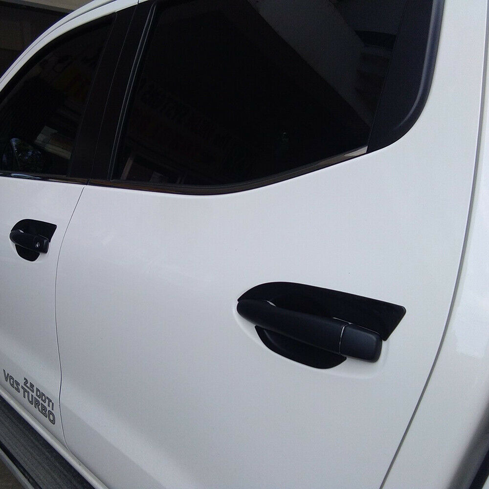 Black Door Handle Bowl Insert Scratch Cover for Ford Ranger 2011-20 PX