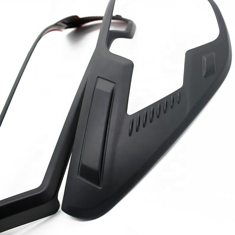 Black Front Rear Tail Light Lamp Cover For Toyota Hilux Mk3 2020 2021 2022 SR5 A