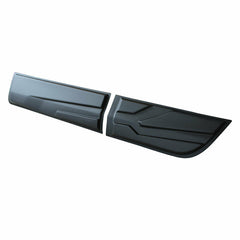 TRADIESCHOICE Side Door Body Moulding Cladding Trim for Triton MQ 2015-2018 | Matte Black Finish