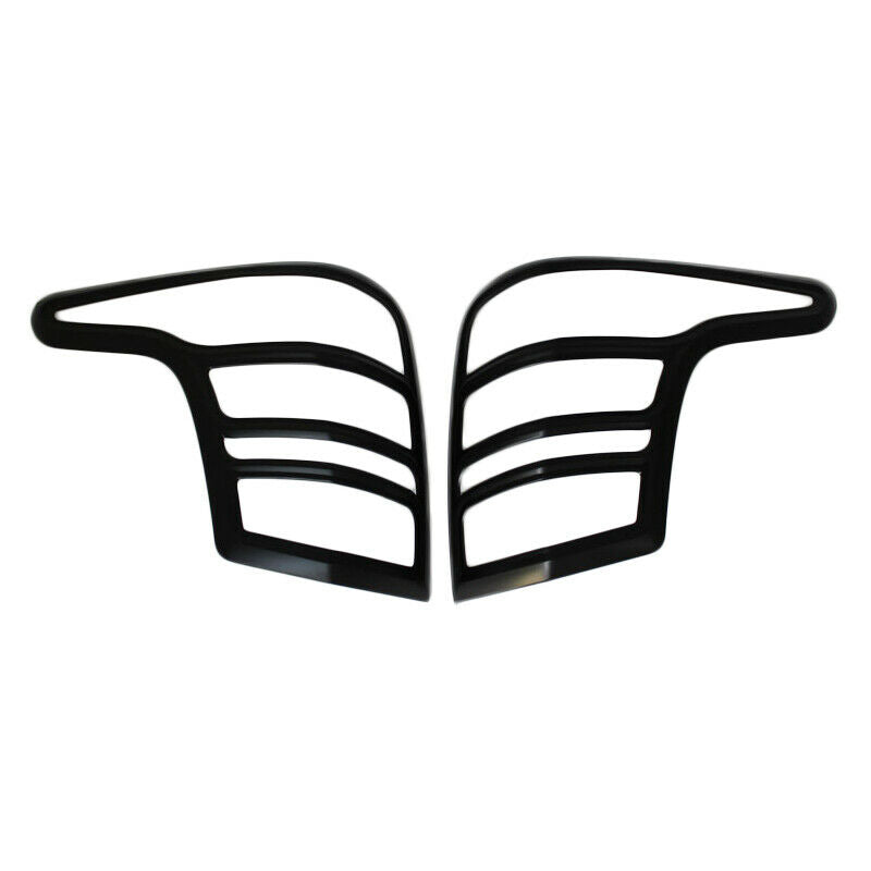 Head Tail Light Cover For Mitsubishi Triton MQ 15-18 Matte Black Gas Tank cover