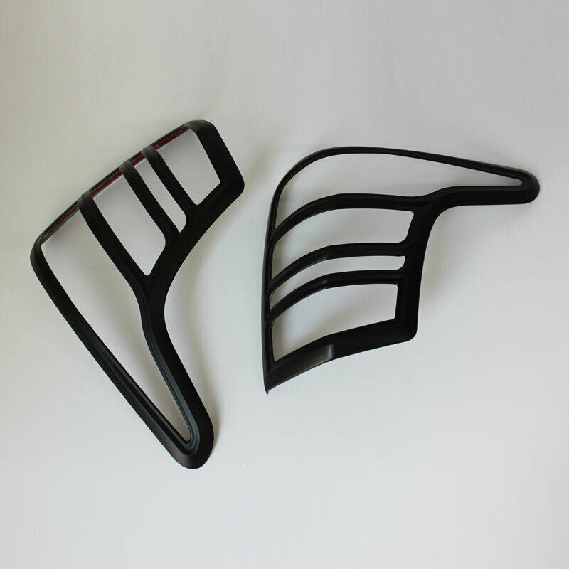 Head Tail Light Cover For Mitsubishi Triton MQ 15-18 Matte Black Gas Tank cover