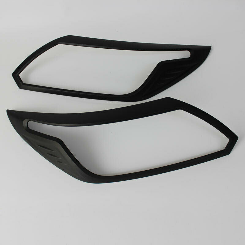 Matte Black Head Light Trim Cover to suit Holden Colorado Trailblazer 2016-2020