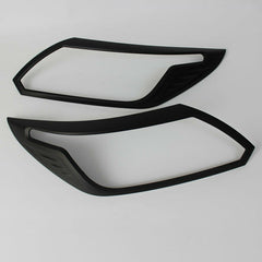 Matte Black Head Light Trim Cover to suit Holden Colorado Trailblazer 2016-2020