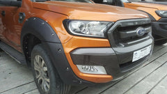 Jungle Fender Flares Matte Black for Ford Ranger PX2 2015 2016 2017 2018 Guard 3M TAPE