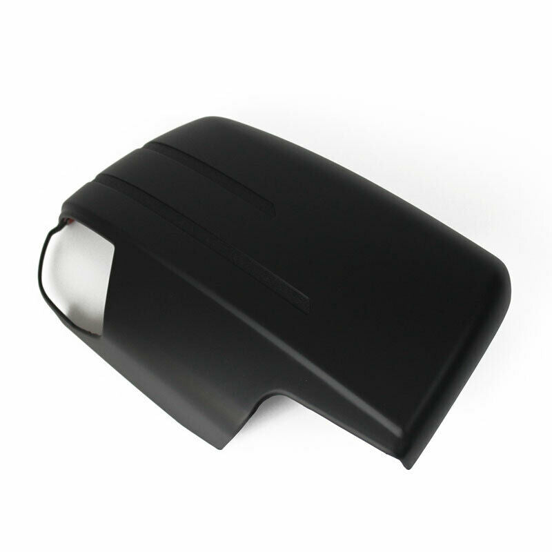 Matte Black Double Side Mirror Cover Trim Guard For Isuzu D max D-max 2012-2019