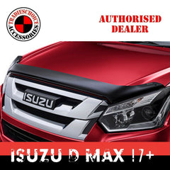 TRADIESCHOICE Premium Bonnet Protector for Isuzu D-Max 2017+ | Tinted Black Guard for Style and Ultimate Protection