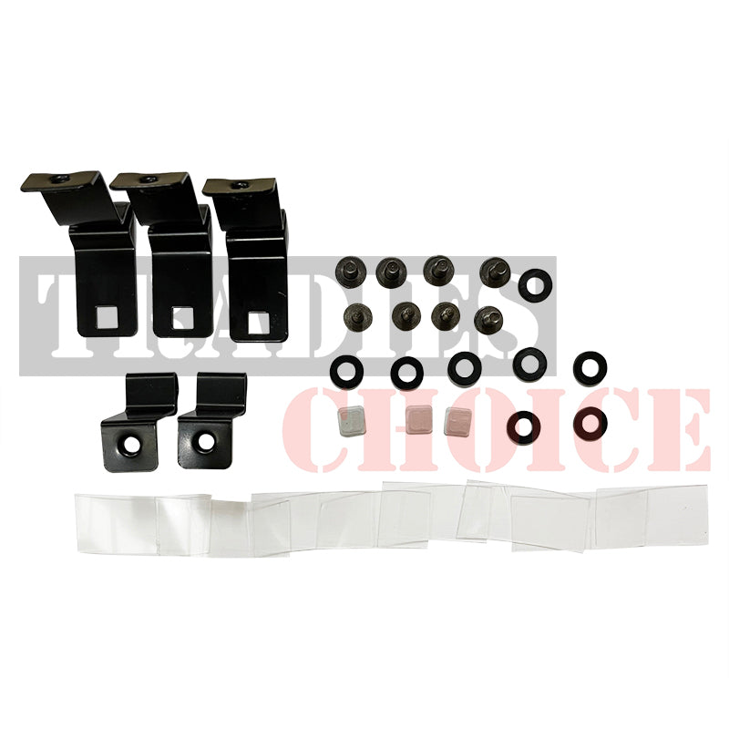 TRADIESCHOICE Bonnet Protector & Visors Weathershields for Toyota Landcruiser 200 Series 2015+ | Complete Protection and Enhanced Style