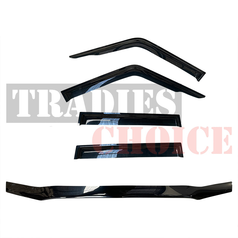 Bonnet Protector Weathershields for Toyota Landcruiser 70 76 78 79 Series 2017-2023