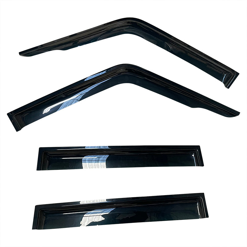 Weather Shields Weathershields Window Visors for Landcruiser 70 76 78 79 Luxury