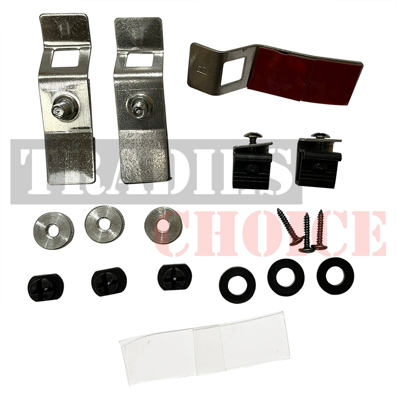 TRADIESCHOICE Bonnet Protector + Weathershields for Toyota Landcruiser 80 Series | Enhanced Style and Protection