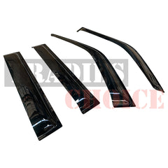 TRADIESCHOICE Weathershields Weather Shield for Land Cruiser 80 Series 1990-1998 | Set of 4 Visors
