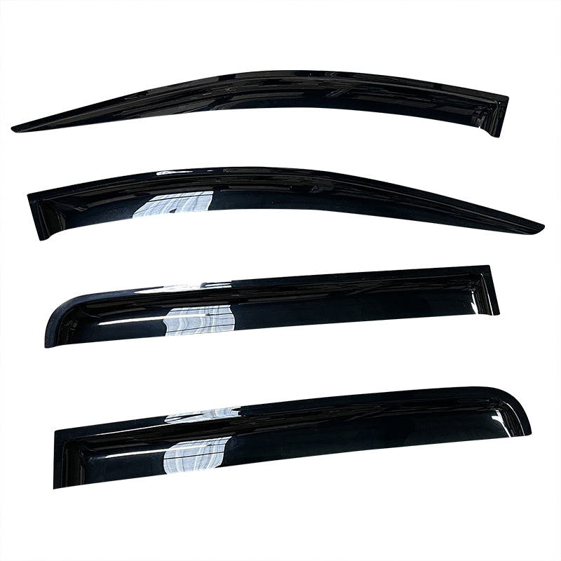 TRADIESCHOICE Weather Shields Window Visors for Mitsubishi Triton MR 2019+ | Enhance Style and Comfort