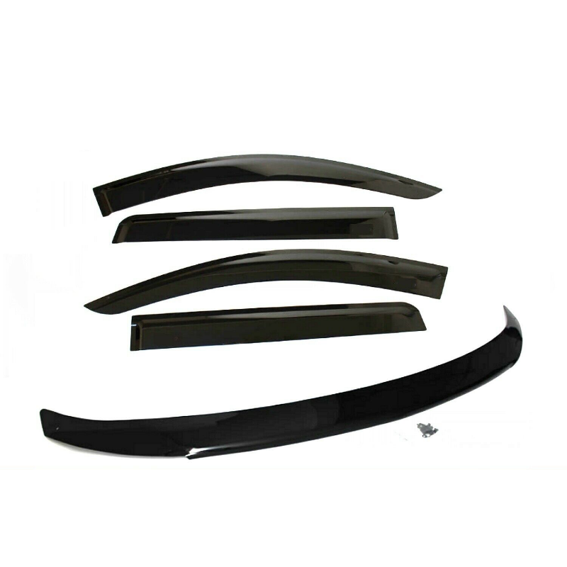 Bonnet Protector + Weathershields to suit Mitsubishi Pajero QF Sport 2018-2023