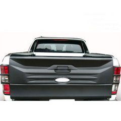 TRADIESCHOICE Black Rear Tailgate Cover for Ford Ranger T6, T7, T8 Wildtrak PX2 MK1 MK2 2012-2019 | Style and Protection