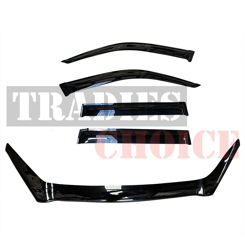 Bonnet Protector, Weathershields For Toyota Prado 120 Series 2003-09 SUN Visors