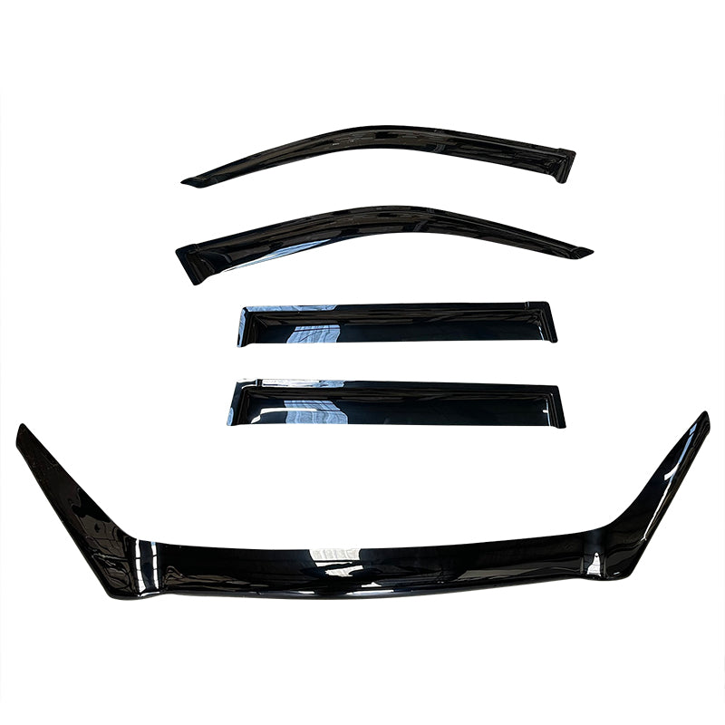 Bonnet Protector, Weathershields For Toyota Prado 120 Series 2003-09 SUN Visors