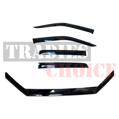 Bonnet Protector + Weathershields Visor to suit Toyota Prado 150 09/2017 -2024