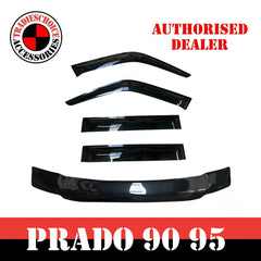 Bonnet Protector, Weathershields For Toyota Prado 90 95 Series Visors