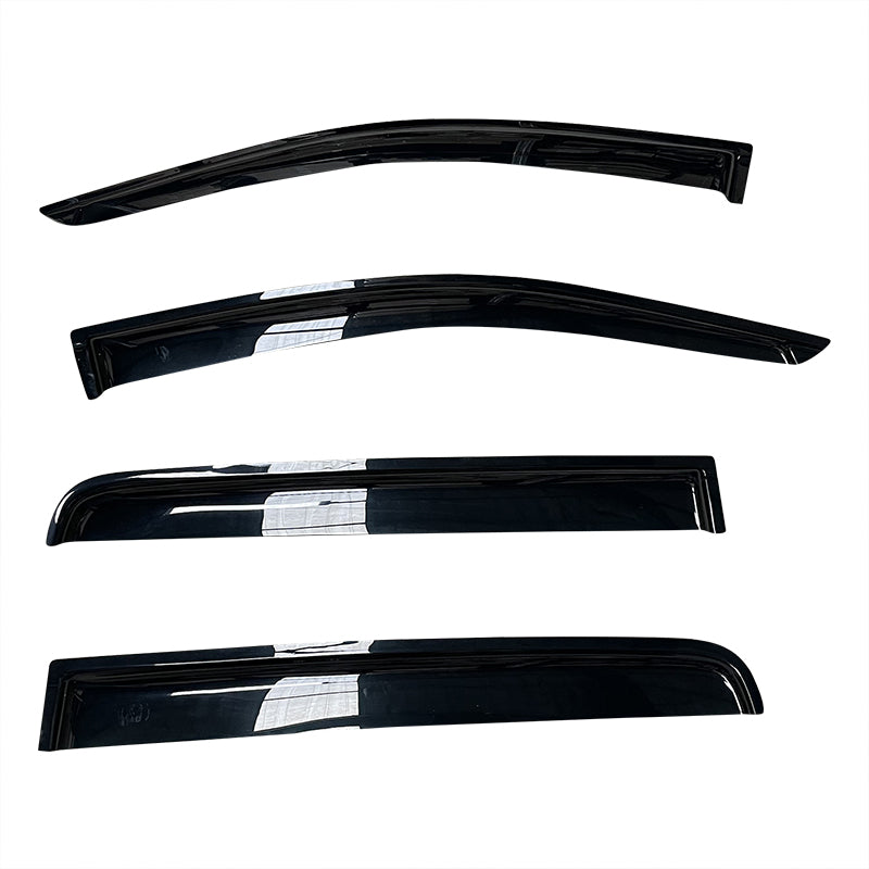 TRADIESCHOICE Weathershields Window Visors for Ford Ranger Dual Cab 2012-2024 | Stylish and Functional Upgrades