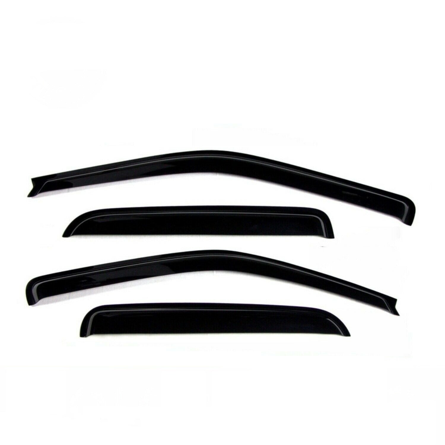 TRADIESCHOICE Weathershields for Holden Colorado 2008-2011 | Window Door Visors for Style and Protection