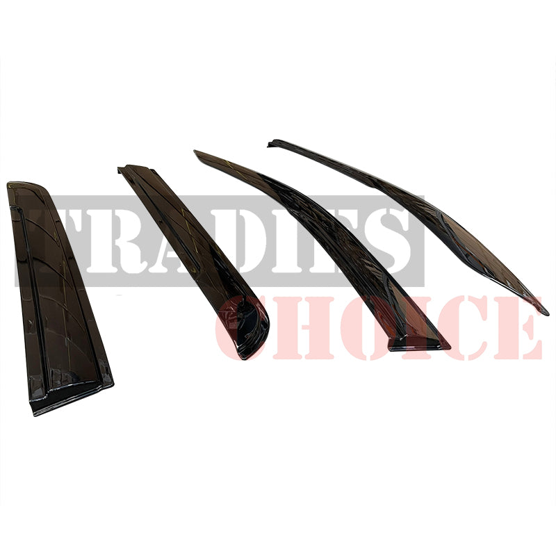 Bonnet Protector & Weathershields Window Visors For Toyota Hilux Space Cab 2021 Onwards