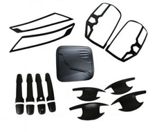 TRADIESCHOICE Door Handle Cover + Guard Bowl + Fuel Tank Cover for Mitsubishi Triton MR 2019-ON | Stylish and Protective Enhancements