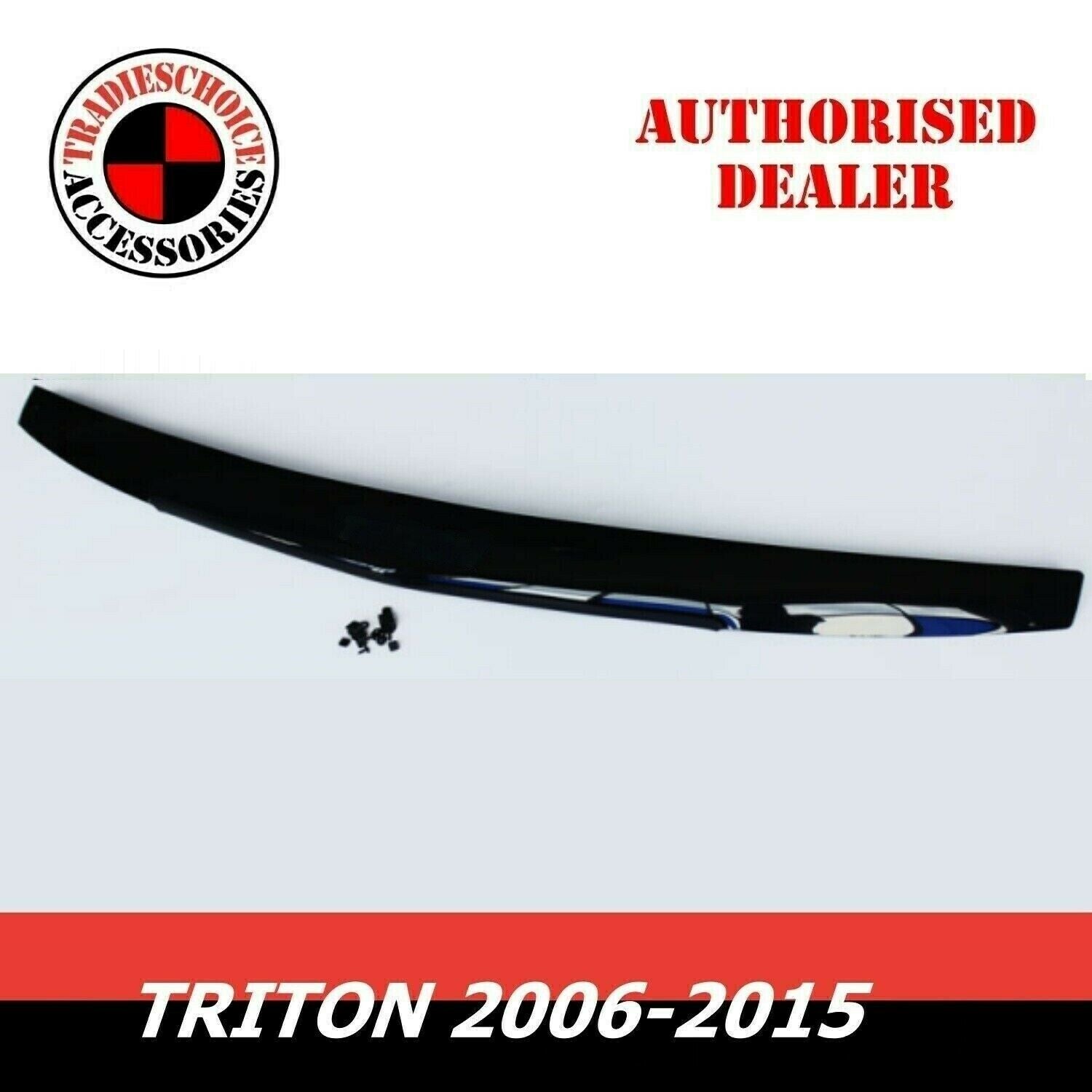 TRADIESCHOICE Bonnet Protector for Mitsubishi Triton 2006-2014 MN ML | Complete Protection and Style