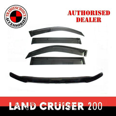TRADIESCHOICE Bonnet Protector & Weather Shields for LANDCRUISER 200 SERIES 2007-2015 | Ultimate Protection and Style