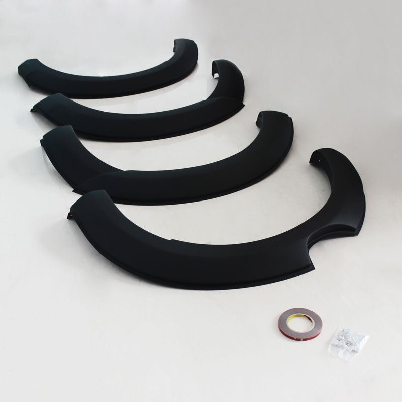 Fender Flares Matte Black Guard Trim Fits To Ford Ranger OEM PX2 2015-2018