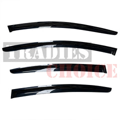 TRADIESCHOICE Sun Visor Weather Shields for Holden Commodore VE VF Sedan | Stylish and Protective Enhancements